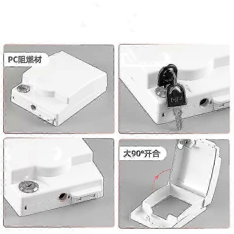 Anti shock socket cover for baby safety plug