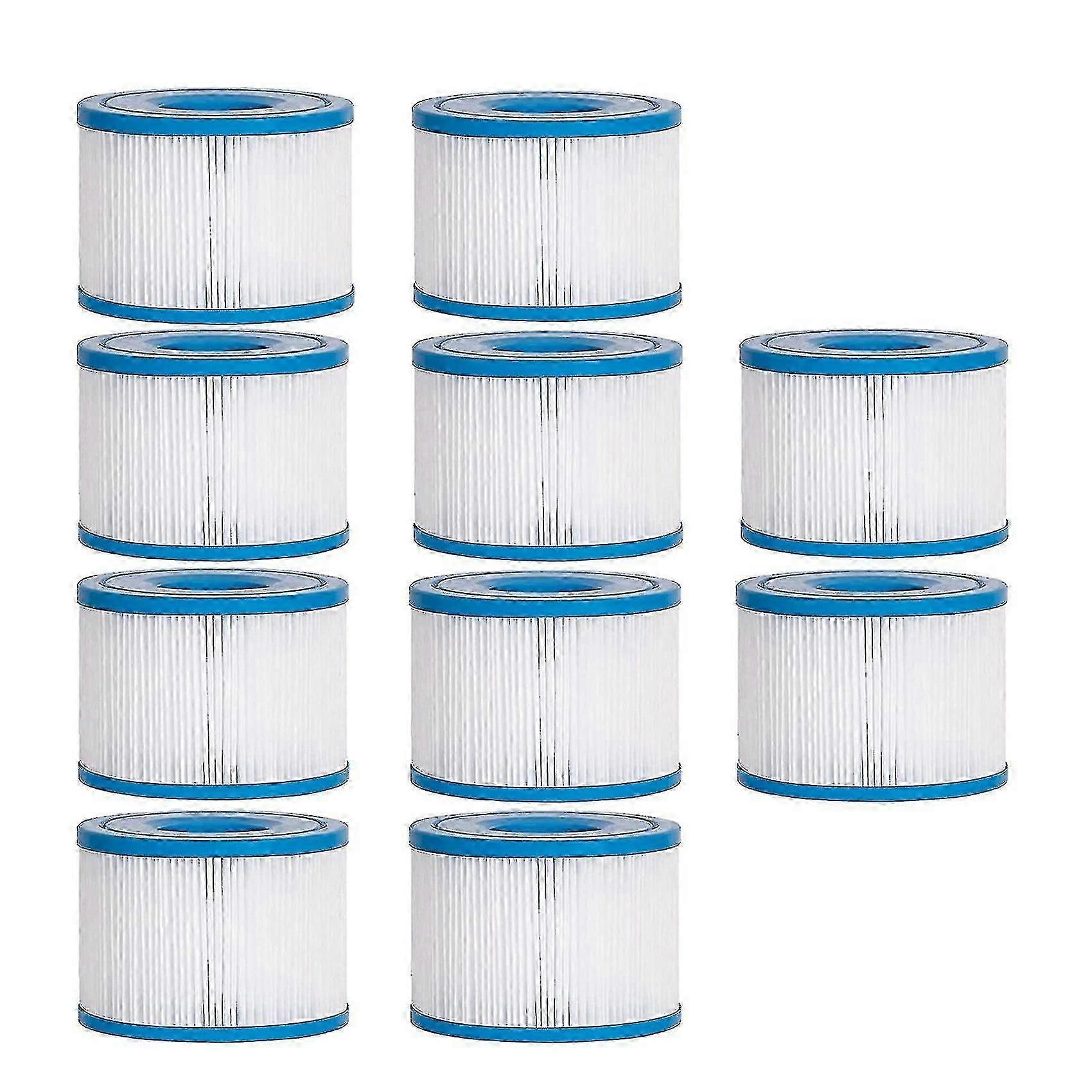 10pcs S1 Replacement Filters for Spa Hot Tubs, Saluspa, Pool Filter Cartridges