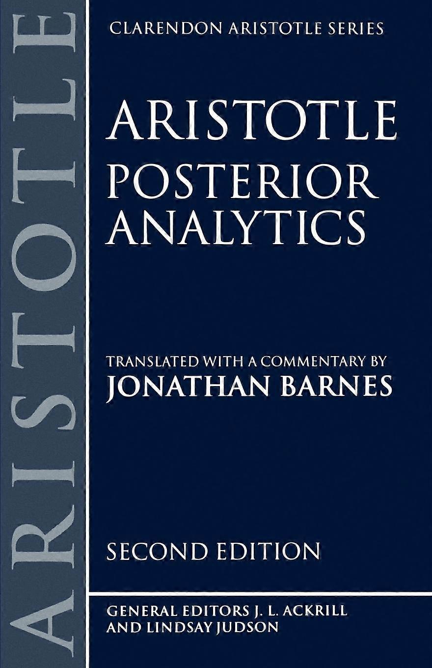 Posterior Analytics - Aristotle - Paperback - en Book