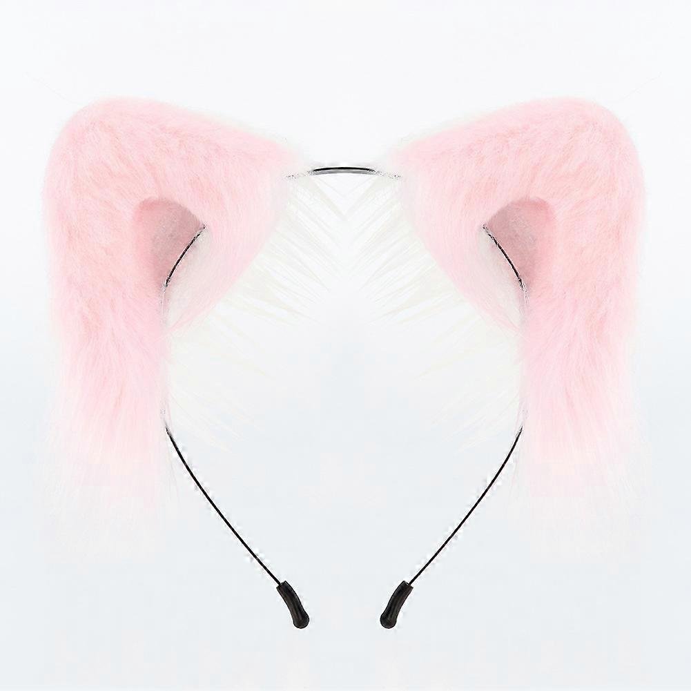 Handmade animal ear plush cat ear headband soft cute ears Lolita animal ear headband kc comic exhibition props