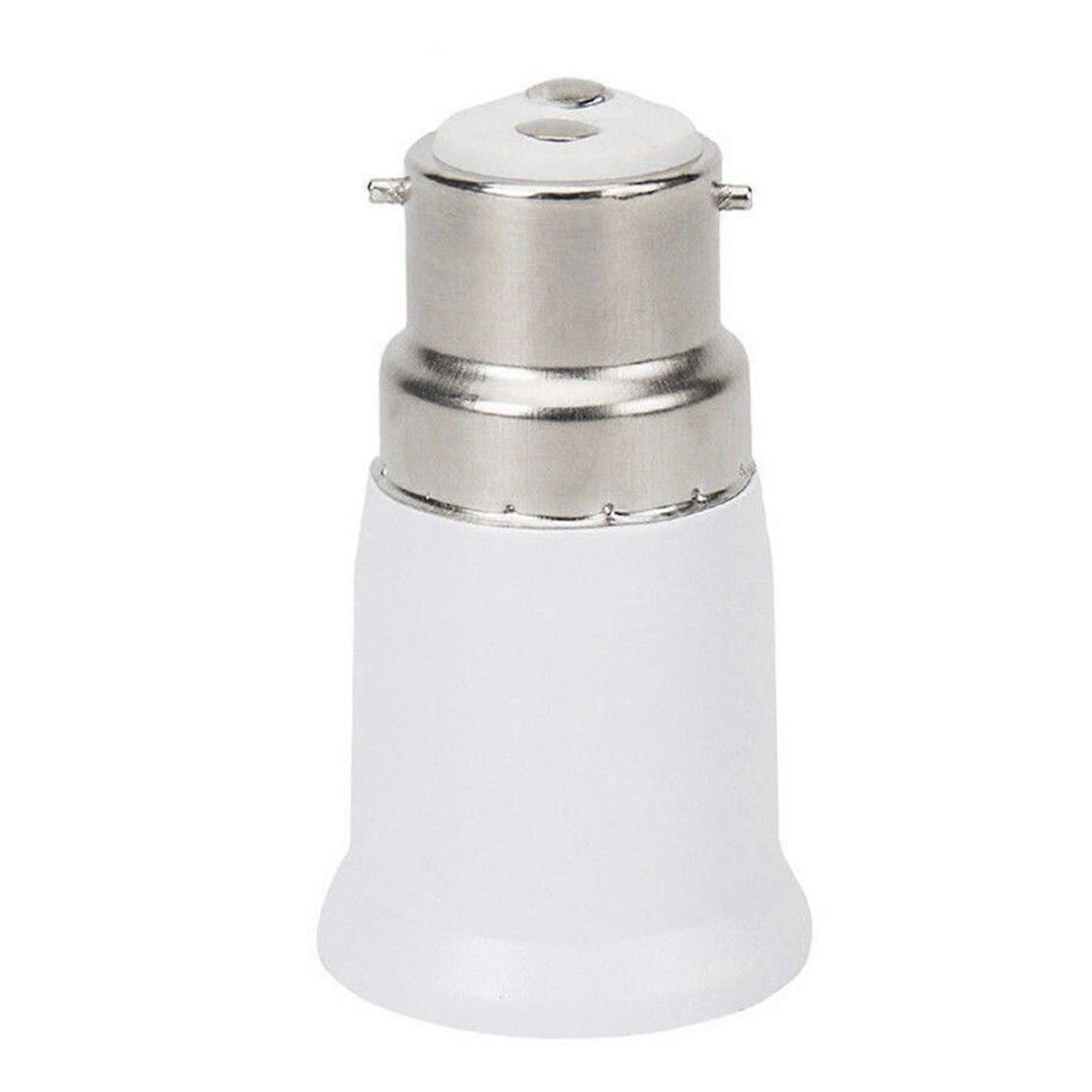 B22 to E27 Socket Base LED Halogen CFL Light Bulb Lamp Adapter Converter Holder.