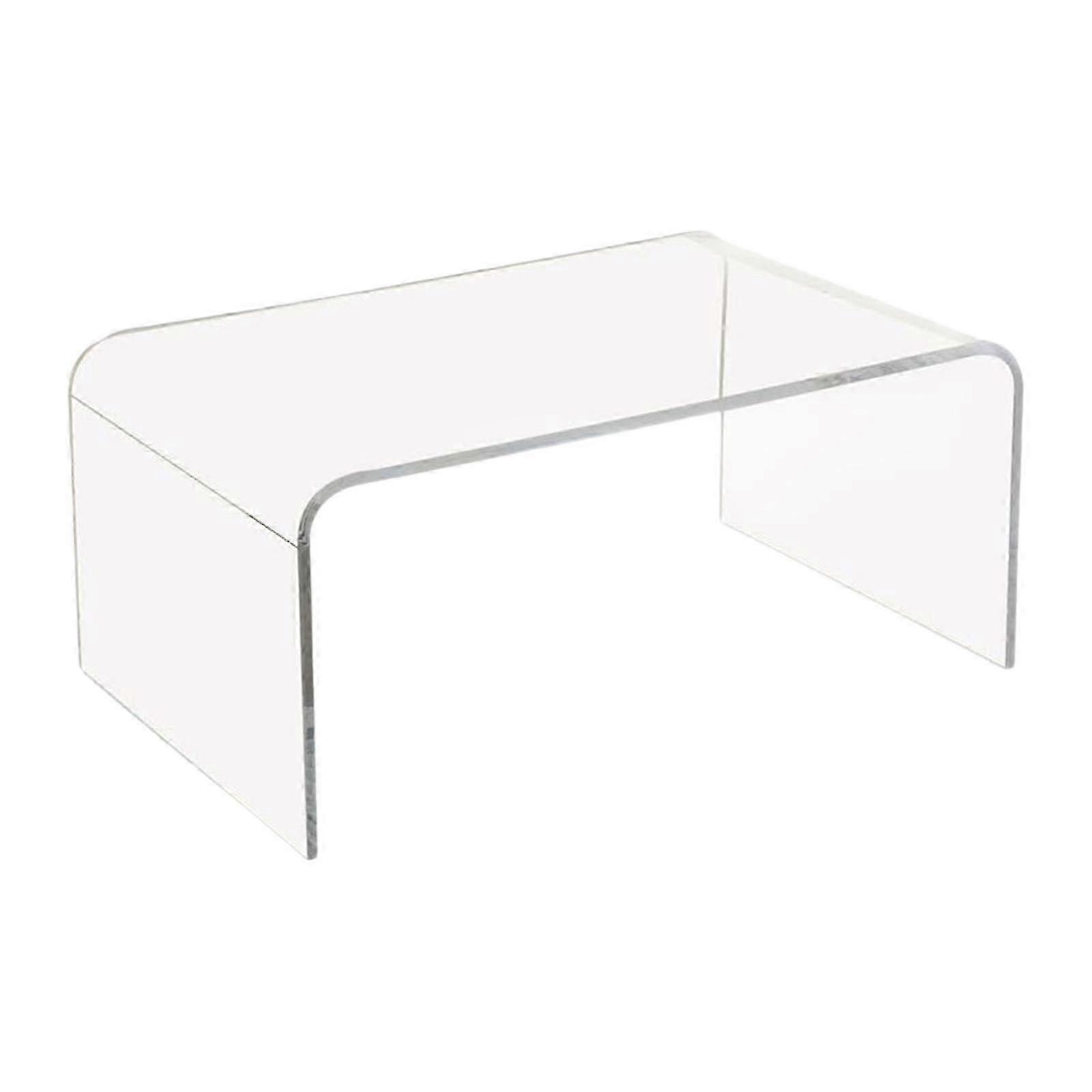 Acrylic Coffee Table Japanese Floor Table Decor Multifunction Tatami Tea Table