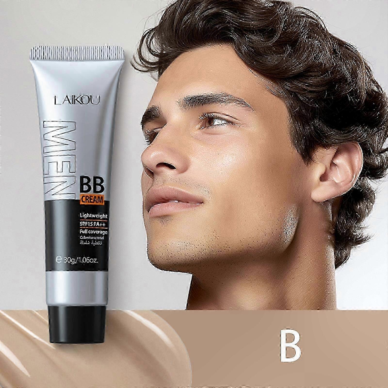 Color-Correcting Moisturizer for Men, Lightweight Blemish Coverage with Even Skin Tone Benefits