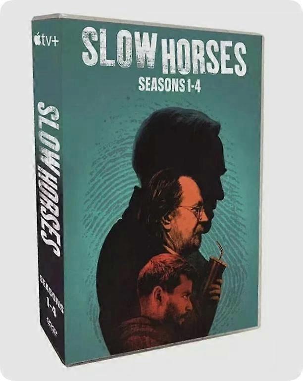 Νέο Box Set Slow Horses Season 1-4 DVD TV Series 8-Disc αγγλική έκδοση
