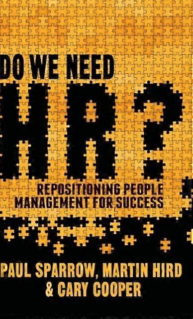 Do We Need Hr by C. Cooper Paperback Book