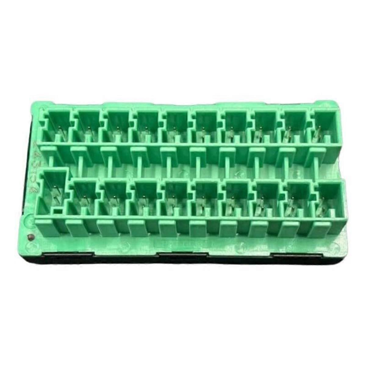 Car Fuses Connector Double Row 68321746AA for JL Green Fuses Connector Replacement
