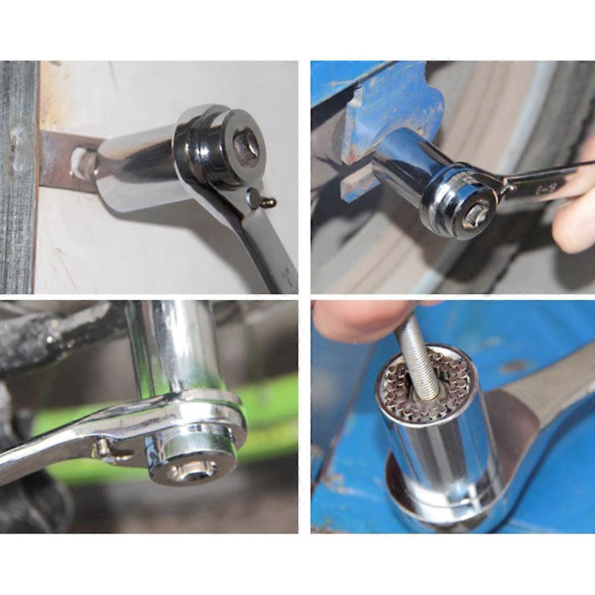 Ratchet Wrench Tool 8mm Two-Way for Home Use Easy-to-Use