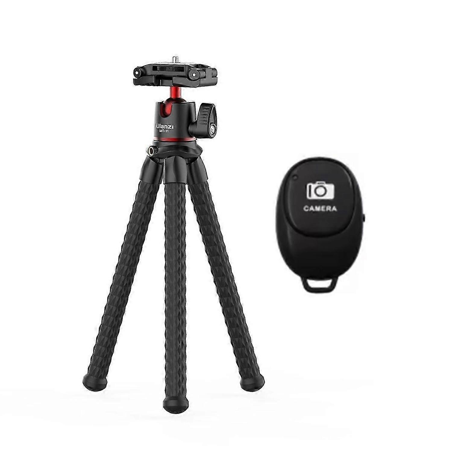 MT-11 Flexible Octopus Tripod Bracket for Mobile Holder DSLR Tripod Adjustable Stand Cold Shoe 1/4i
