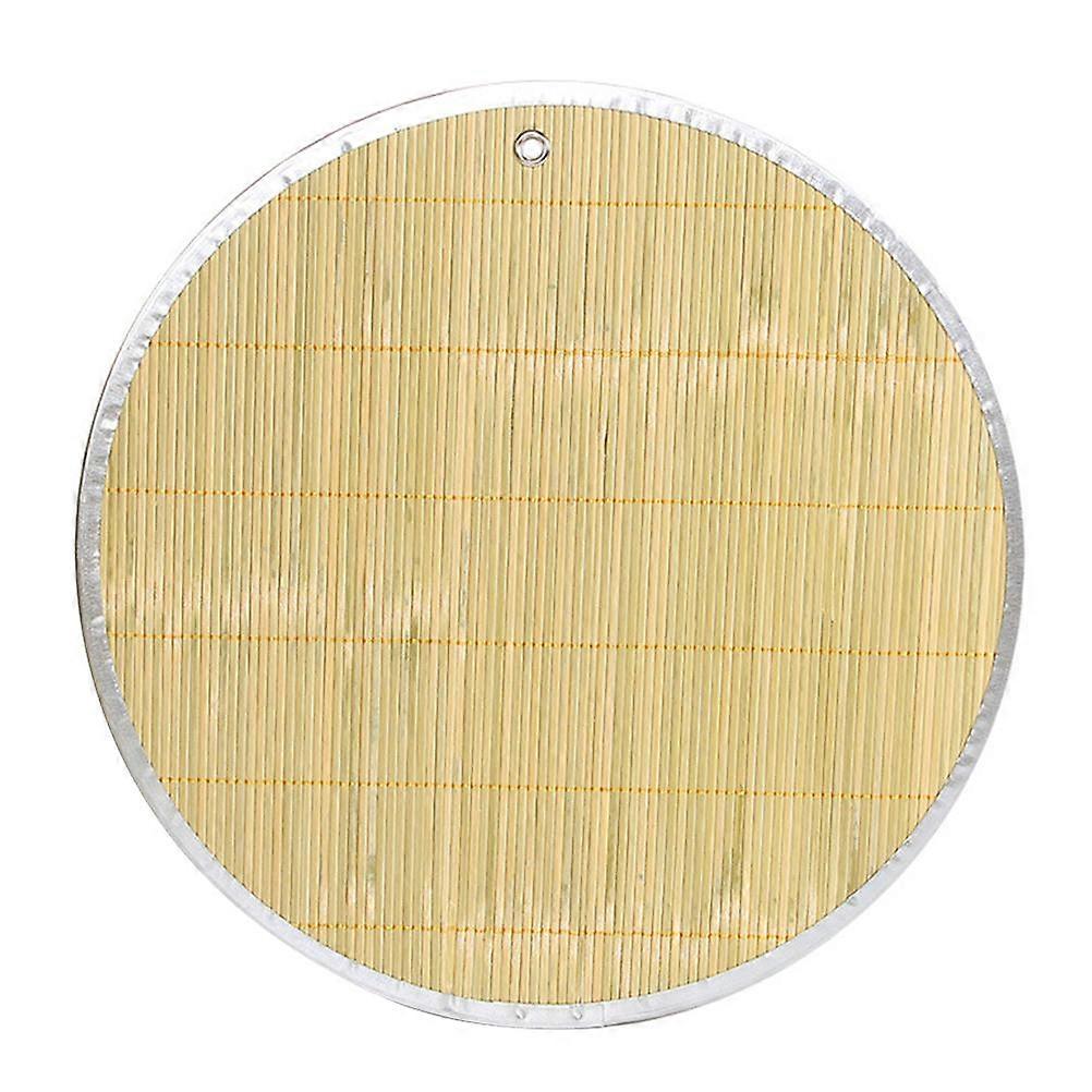 Household Bamboo Dumpling Tray for Storage Using 1Pcs Silver Pasta Display Plate