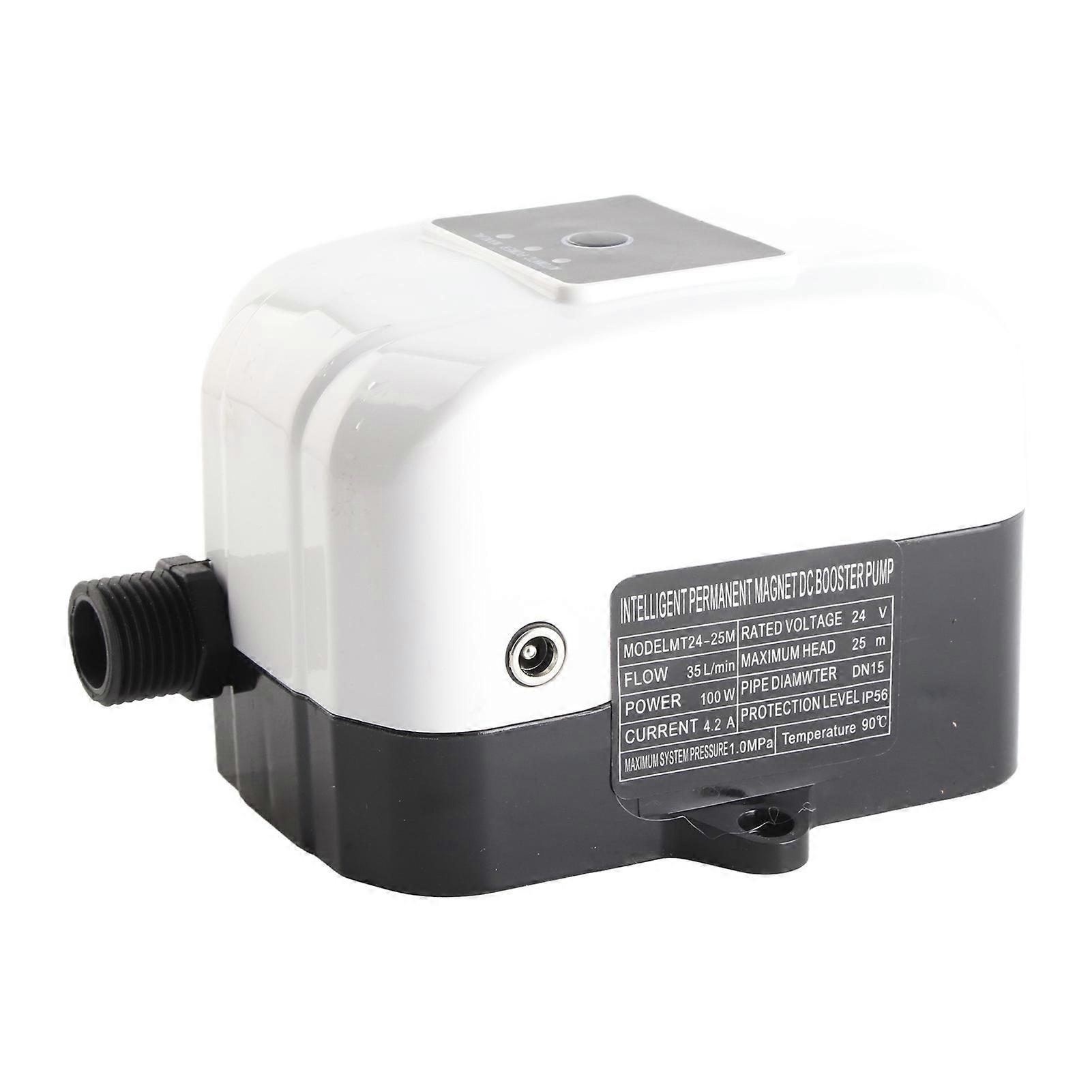 100W Automatic Water Pressure Booster Pump 24V US Plug DN15