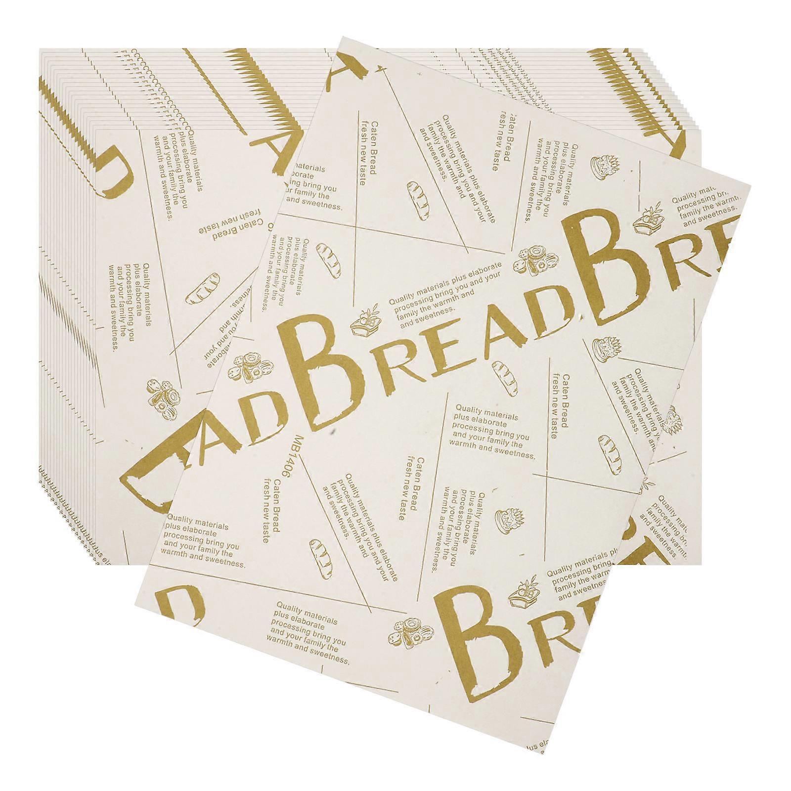 Greaseproof Paper for Baking with 100 Sheets Oil Absorbing Mat