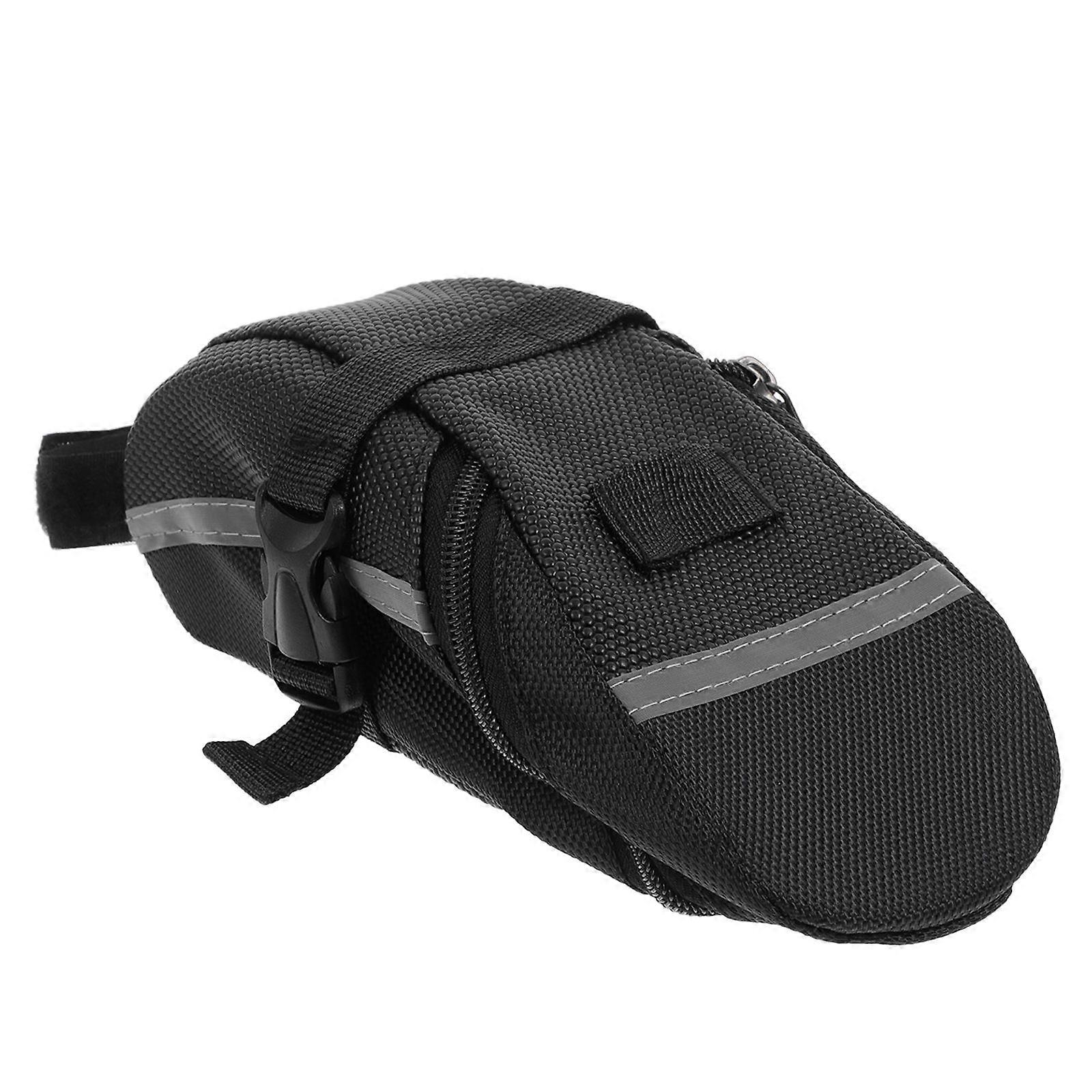 Cycling Saddle Bag Reflective Storage Bag for Outdoor Riding