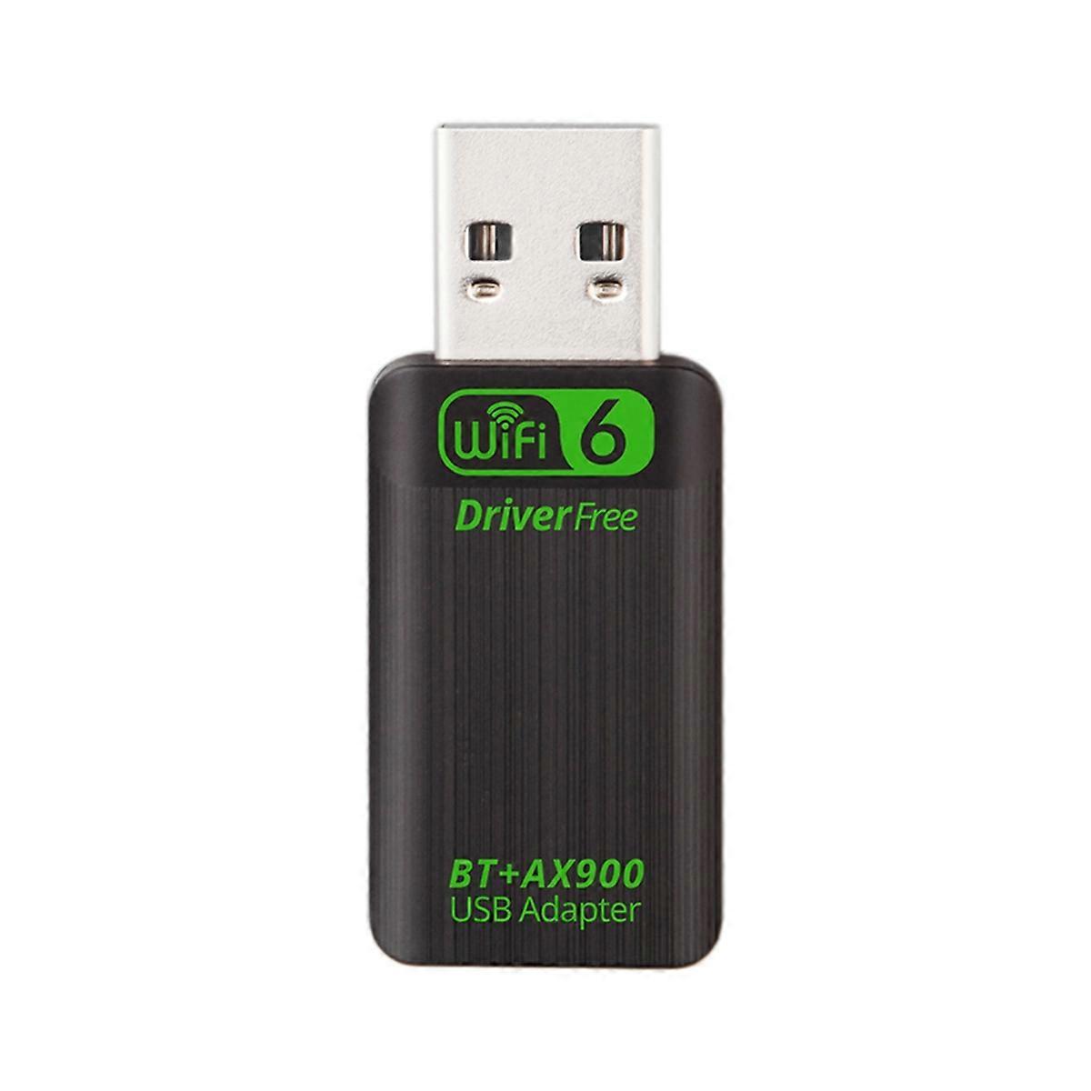 WiFi 6 AX900 USB Adapter Bluetooth 5.4 Wireless Network Card Dual Band 2.4G&5GHz Network Card for W
