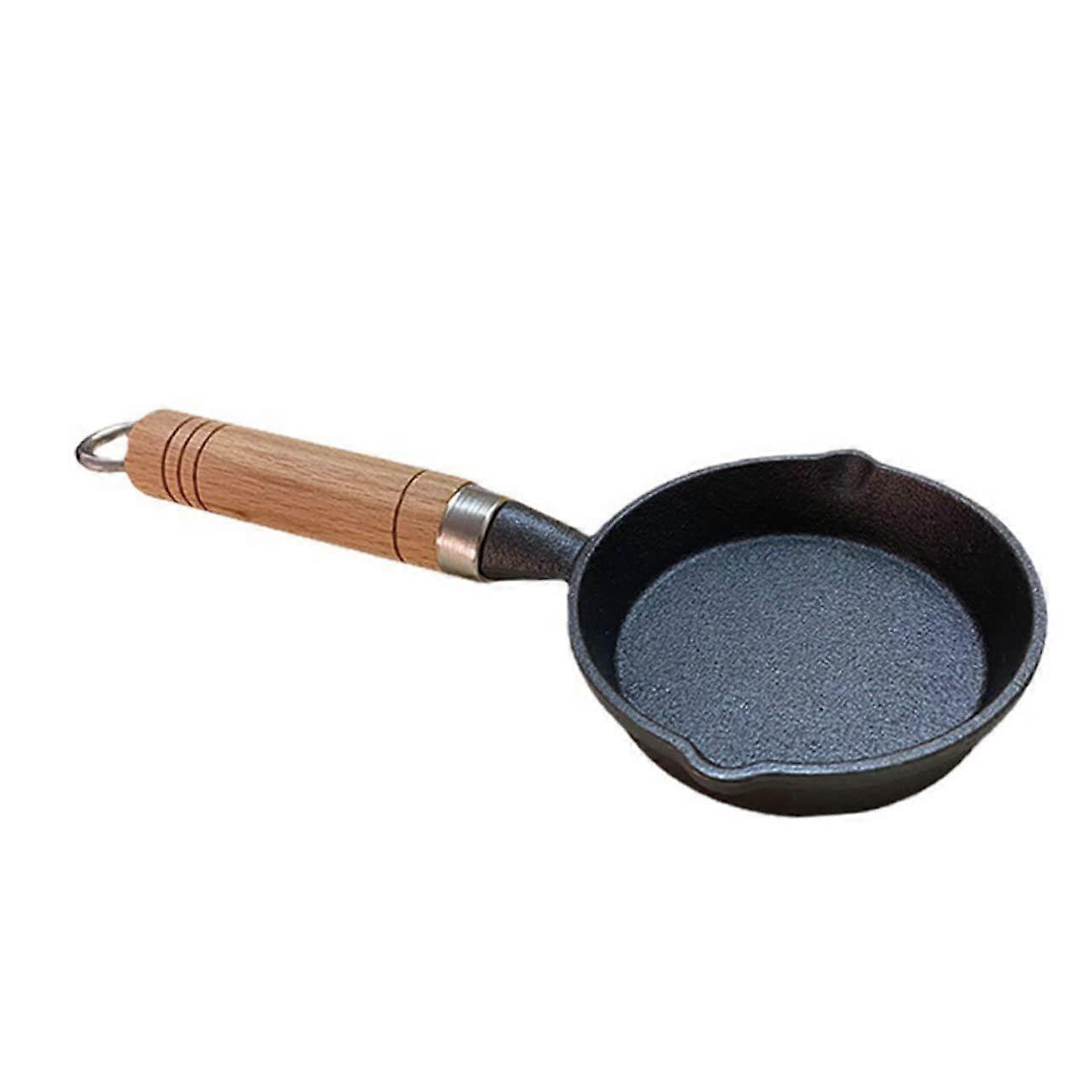 Mini Frying Pan 1 Piece For Omelettes And Pancakes Easy To Clean Iron Surface Induction Compatible Kitchen Helper