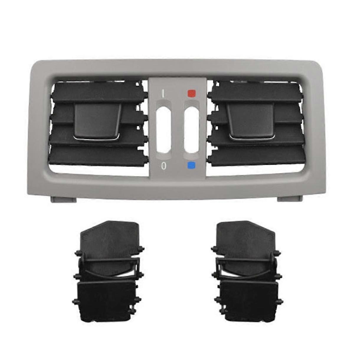 Rear Air Conditioning Vent Grille Cover for E60 E61 5Series Grey