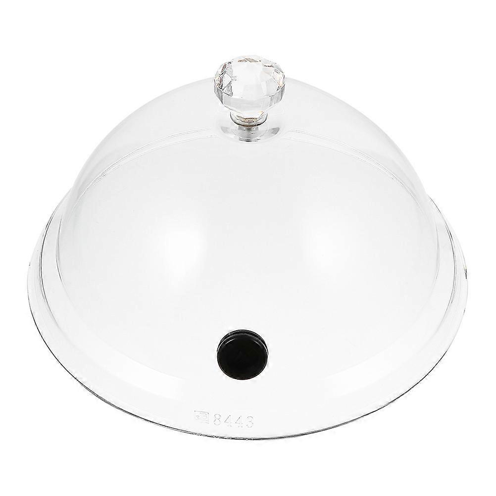 Transparent Smoky Food Cover For Event Organizers Square Shape Crystal Clear Style 1Pack