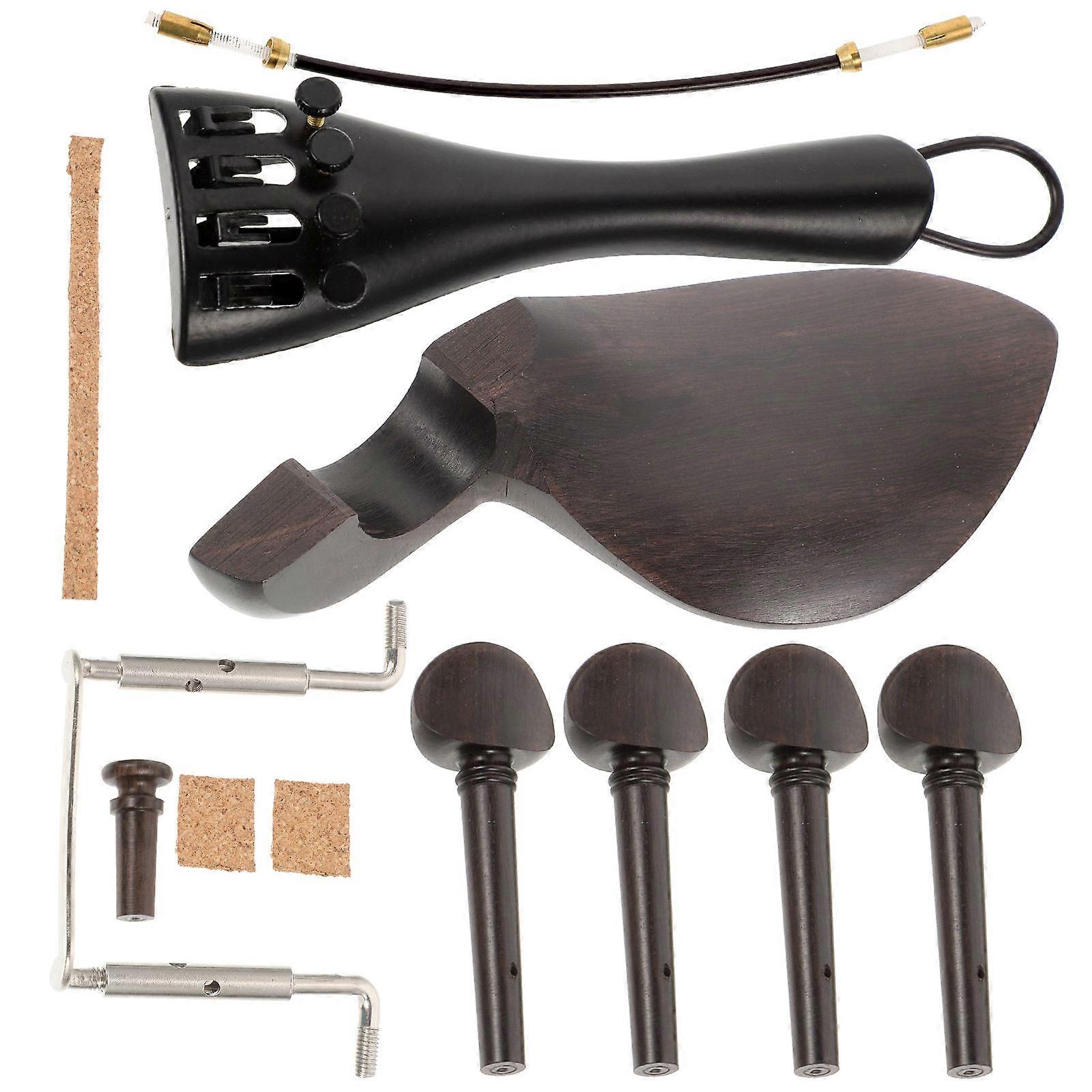 Instrument Replacement Parts Violin Tailpiece For Violinists Maintenance 1 Set