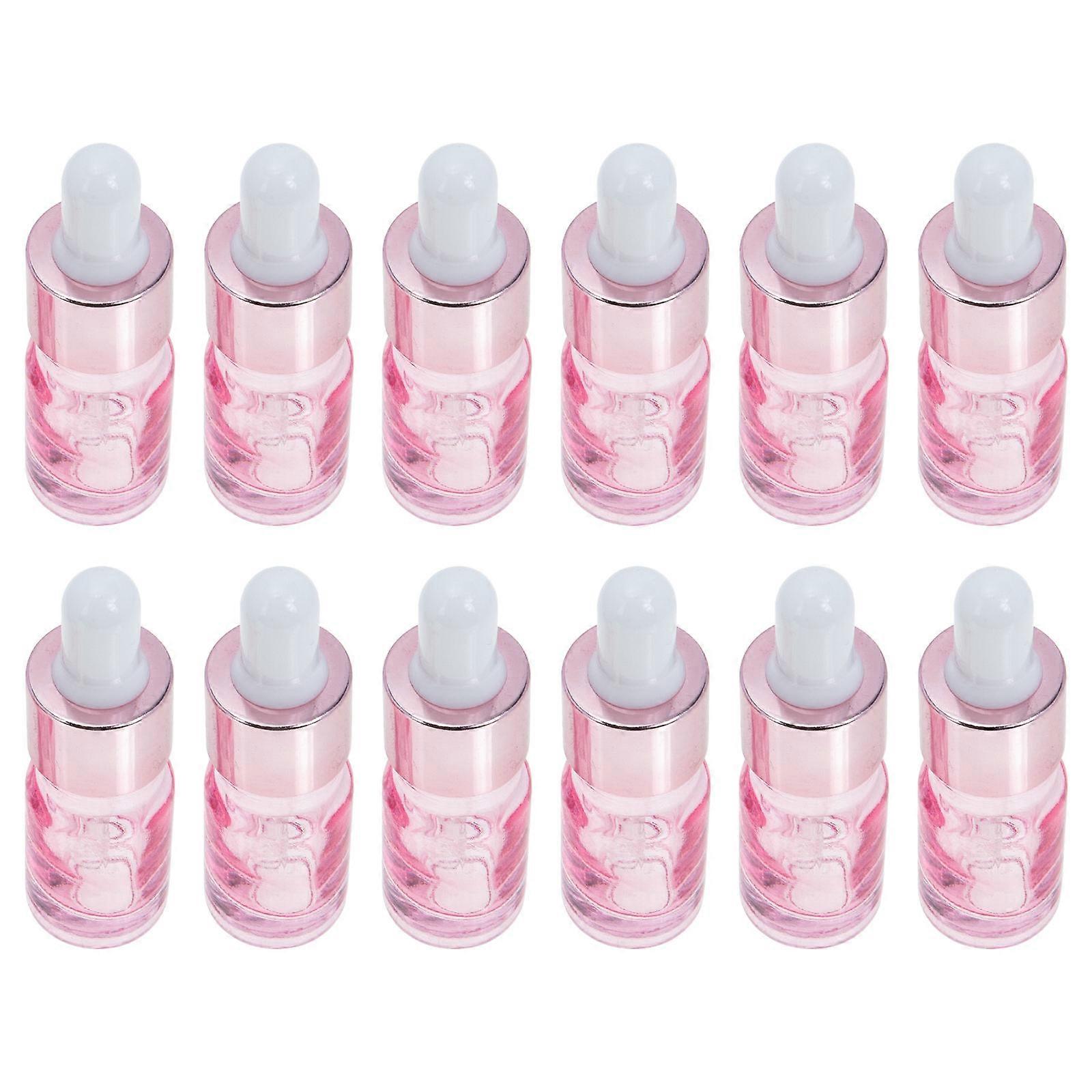 Refillable Empty Sub Bottles Glass Cosmetic Liquid Bottles for Storage 70Pcs