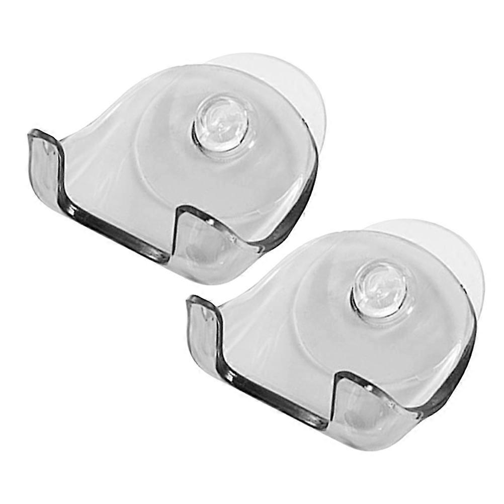 Suction Cup Holder for Bathroom Use with 8Pcs Wall Mounted Rack