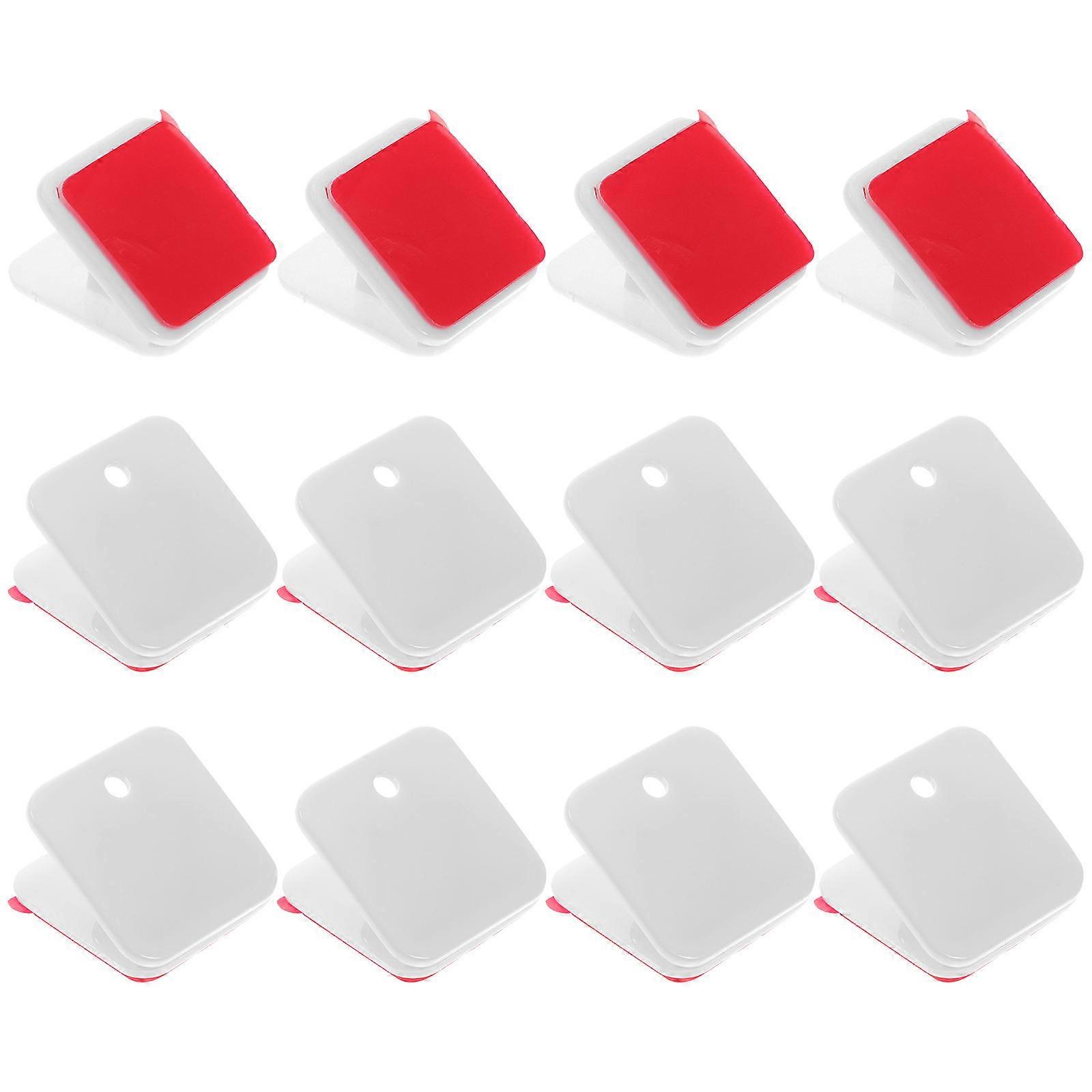 Training Pad Holder for Dogs 60Pcs White Plastic Adhesive Clips