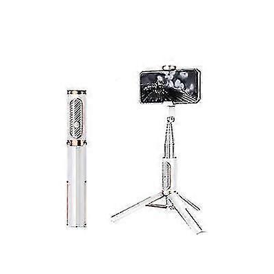 White Bluetooth Selfie Stick Tripod,portable Wireless Selfie Stick For Apple Az6680