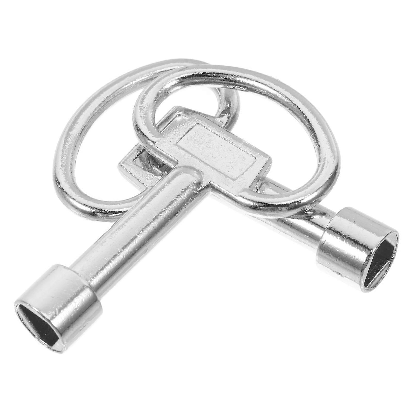 Triangular Cabinet Key for Electrical Cabinets 6Pcs Triangle Socket Spanner Key