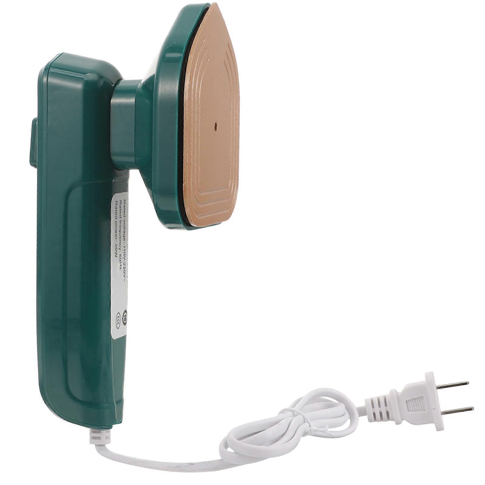 Electric Steamer Professional Ironing Machine For Use Dark Green With Vertical Ironing Function 3 Sets