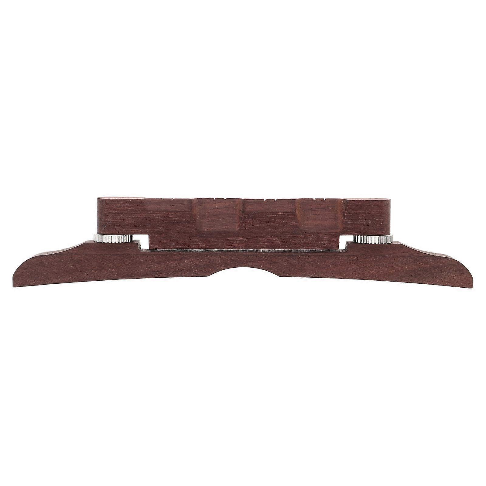Mandolin Bridge Wooden Guitar Bridge for Stable Performance 4Pcs