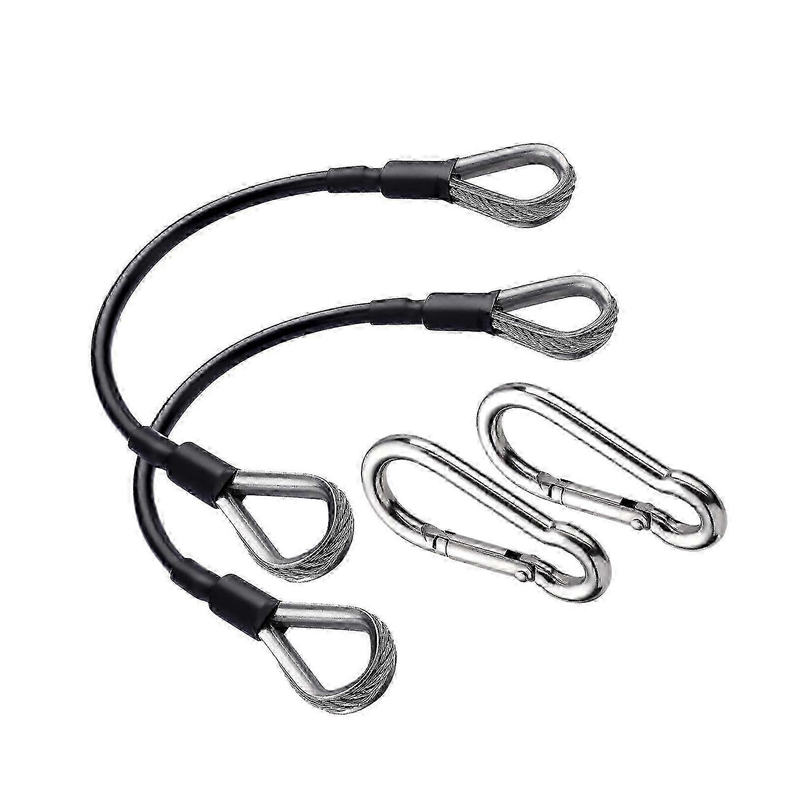 Durable Strength Training Gym Cable Extensions 2-Pack for Back and Tricep Exercises 2025