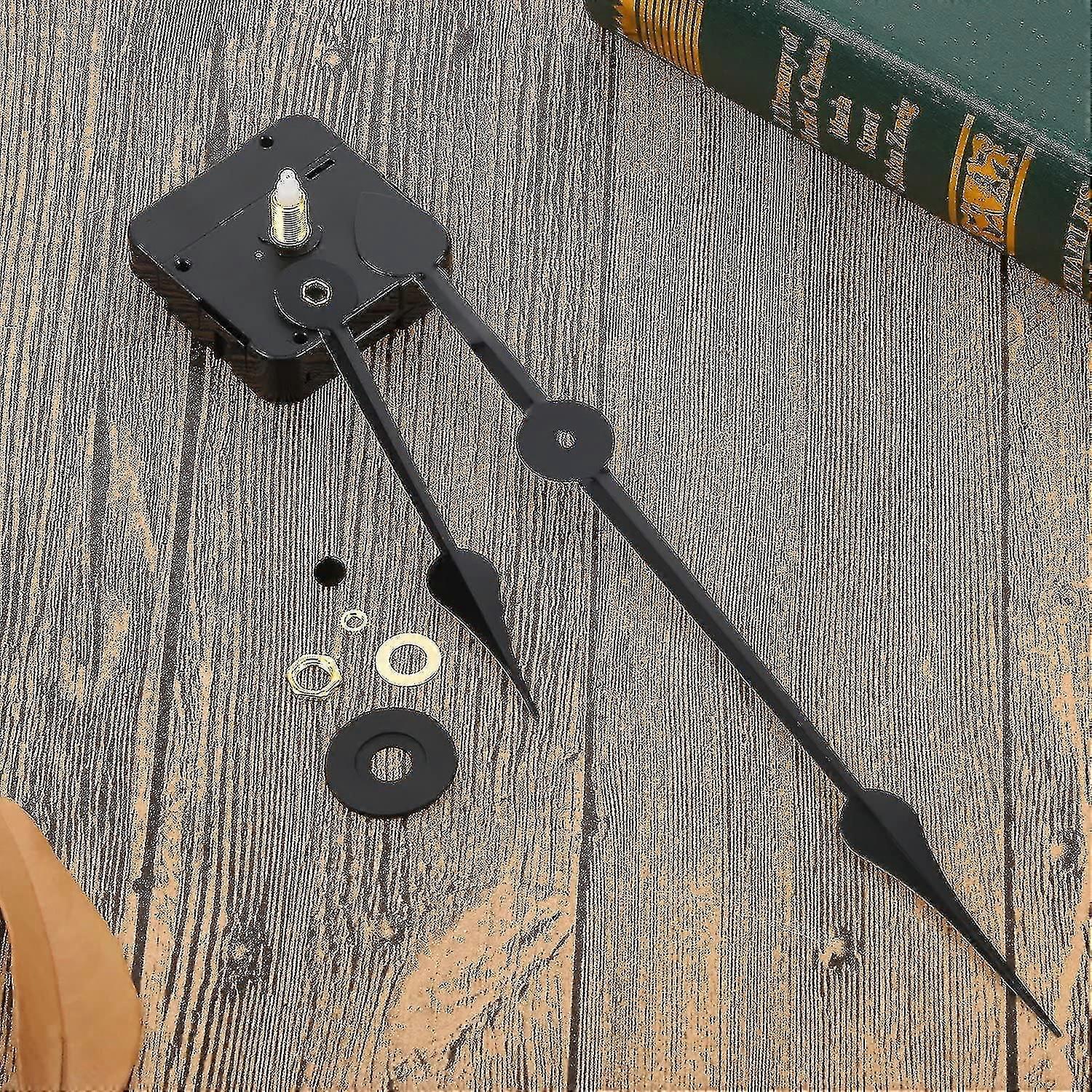 Long Shaft High Torque Clock Movement Clock Motor With 7 Inch Spade Hands