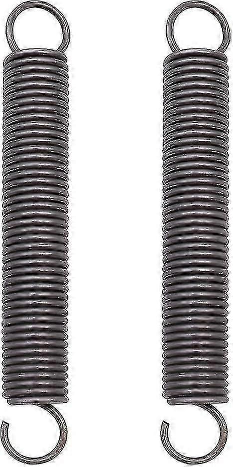 2 Pieces Extension Spring Steel Extended Compressed Spring Double Hook Springs - 2x18x150mm