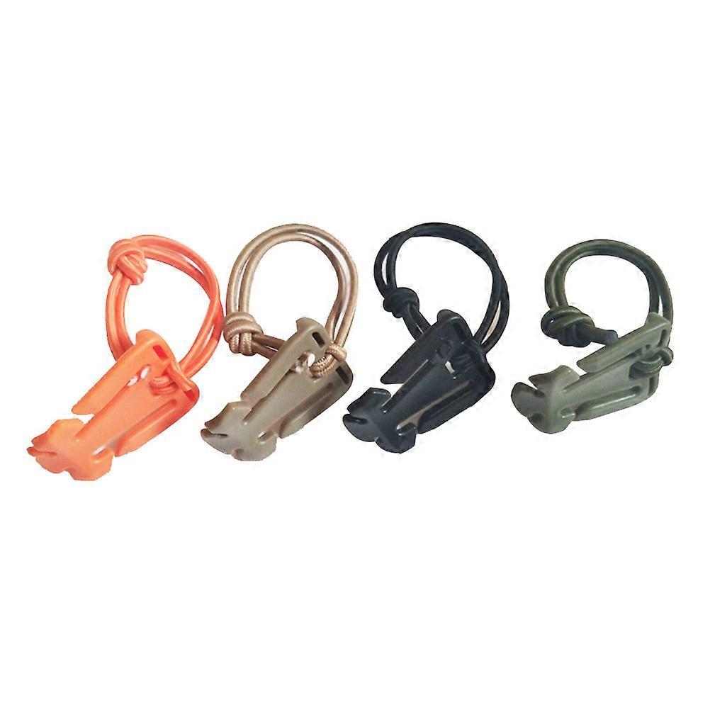 Organizer Elastic Buckle Rope Clamp for Storage 12Pcs