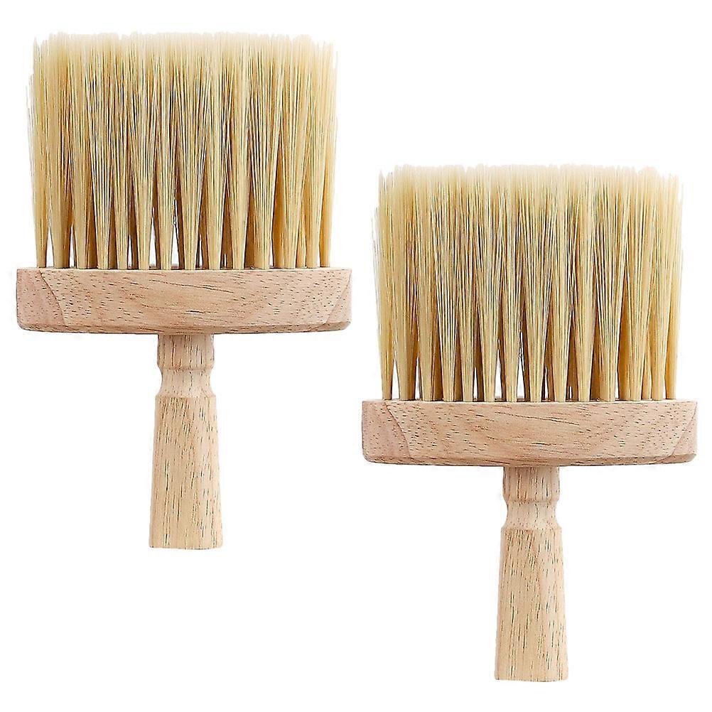 Wood Handle Cleaning Brush for Cleaning 6Pcs Beige Durable Set