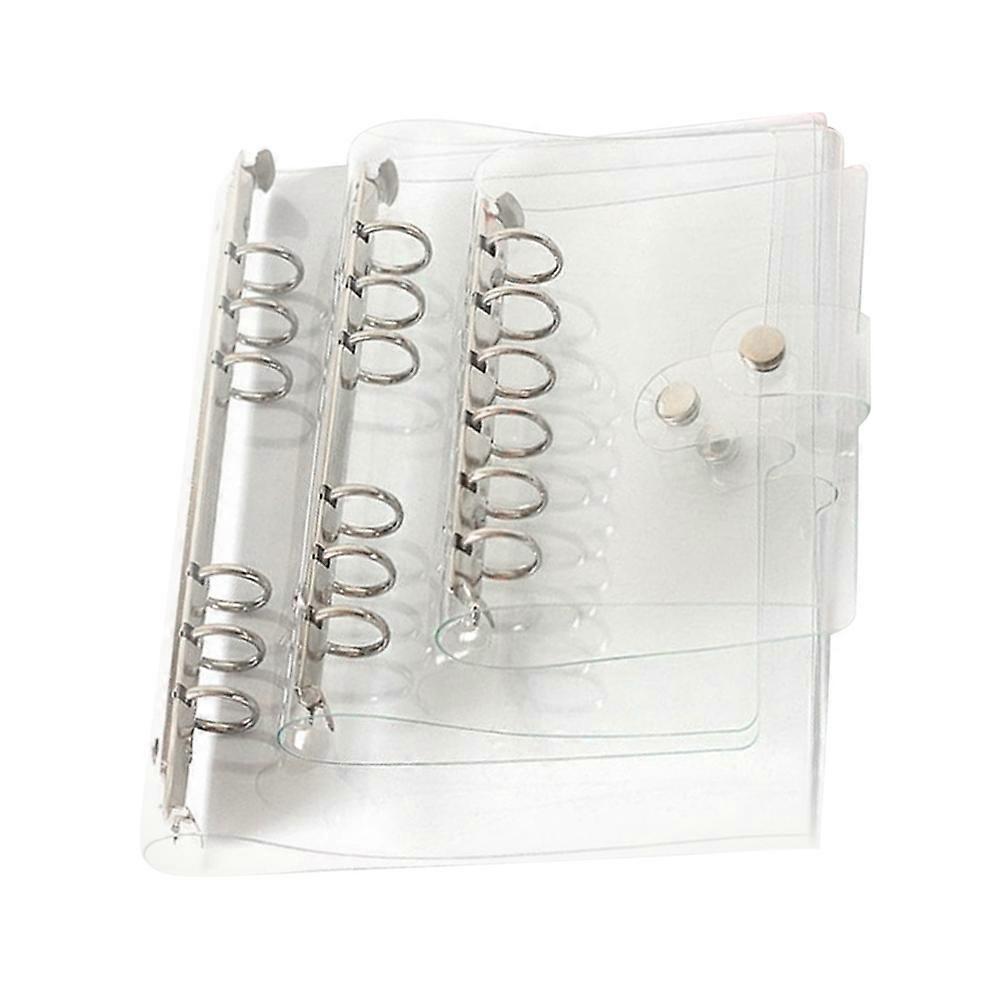 Transparent Handbook Shells Loose-Leaf Shells for Office Use 9Pcs