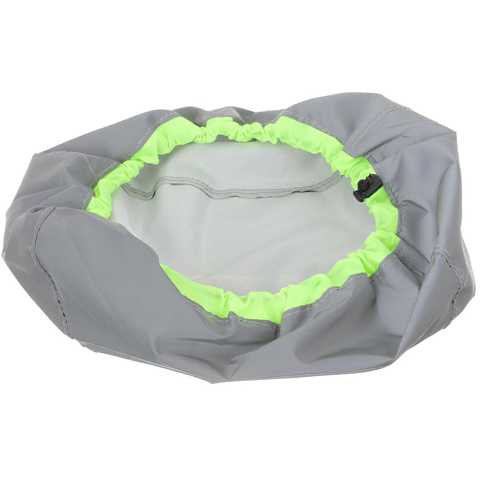 Waterproof Cycling Cover For Cyclists In Grey Made From Nylon With Protective Features 1Pcs