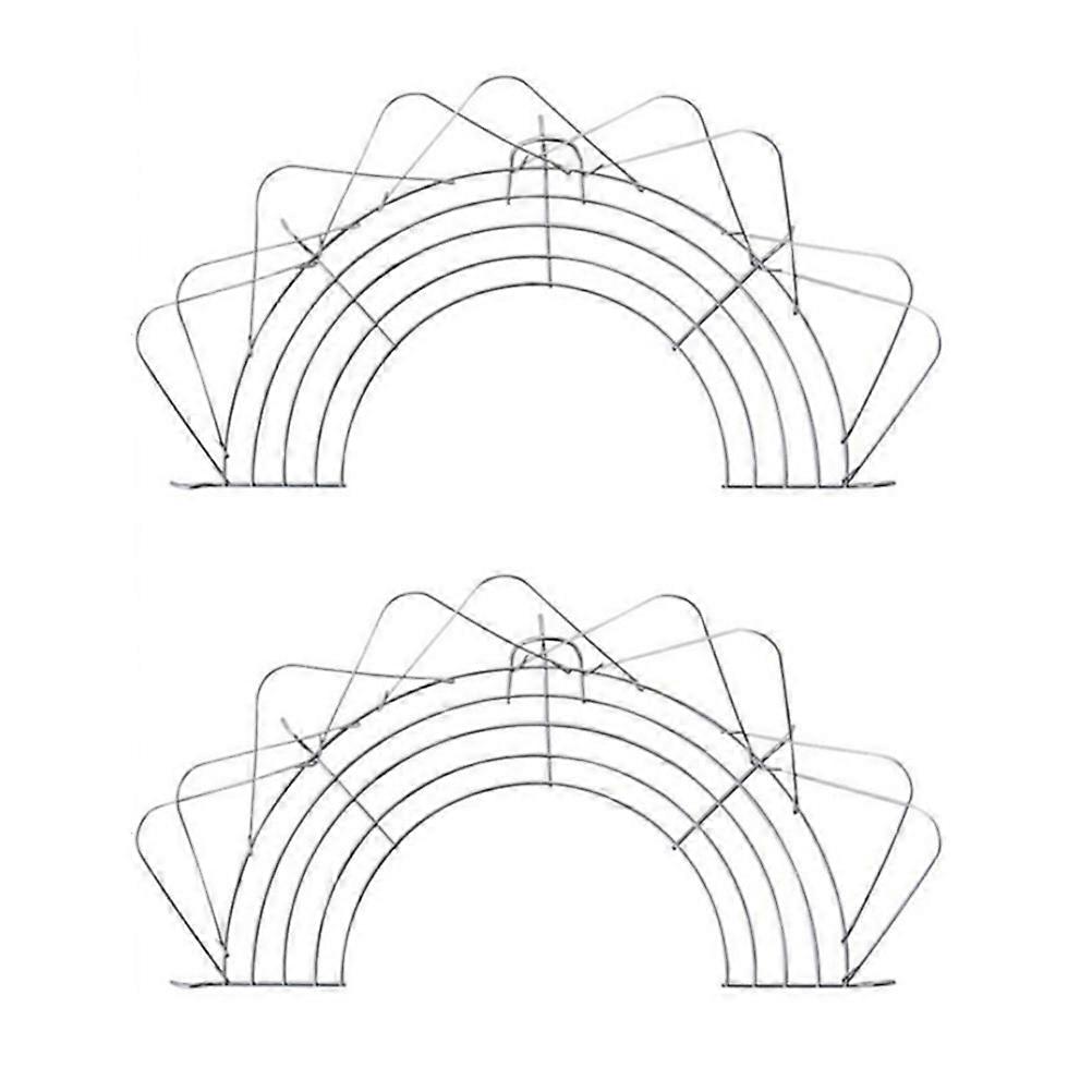 Kitchen Gadget Oil Rack for Steaming and Draining 4Pcs Silver