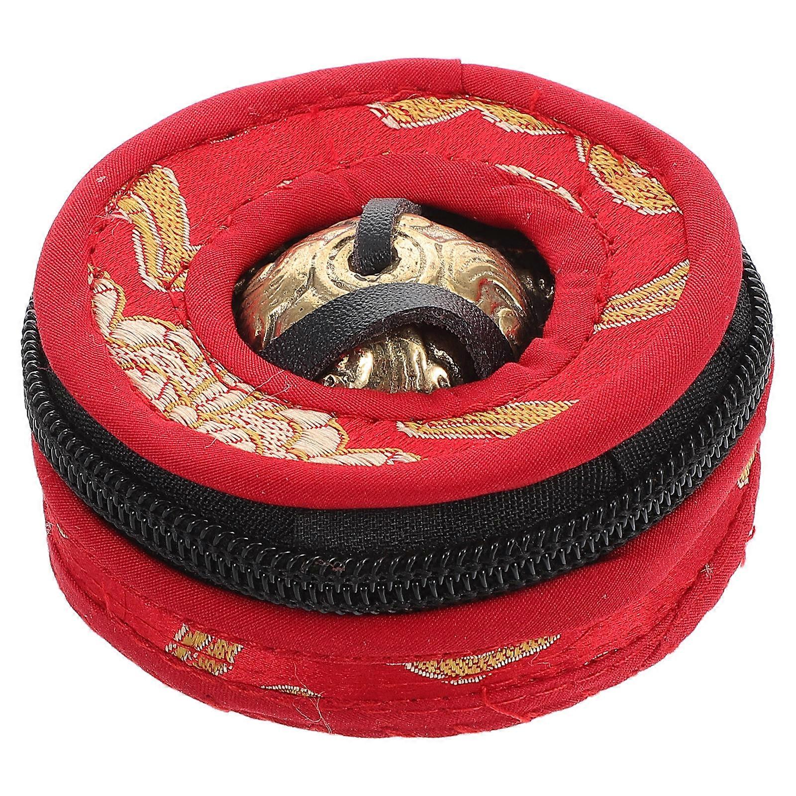 Meditation Users Assorted Color Chime Bell For Mindfulness Activities 6.40X6.40X1.00CM Cultural Elegance 5 Sets