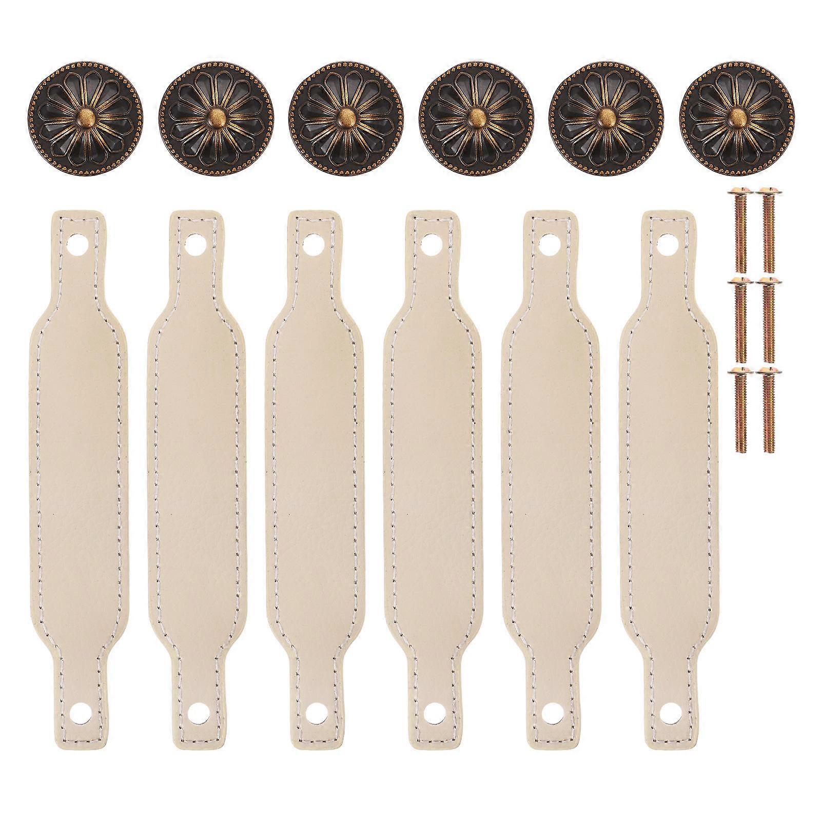 Pull Handles for Cabinet Doors 12Pcs Vintage Drawer Pulls