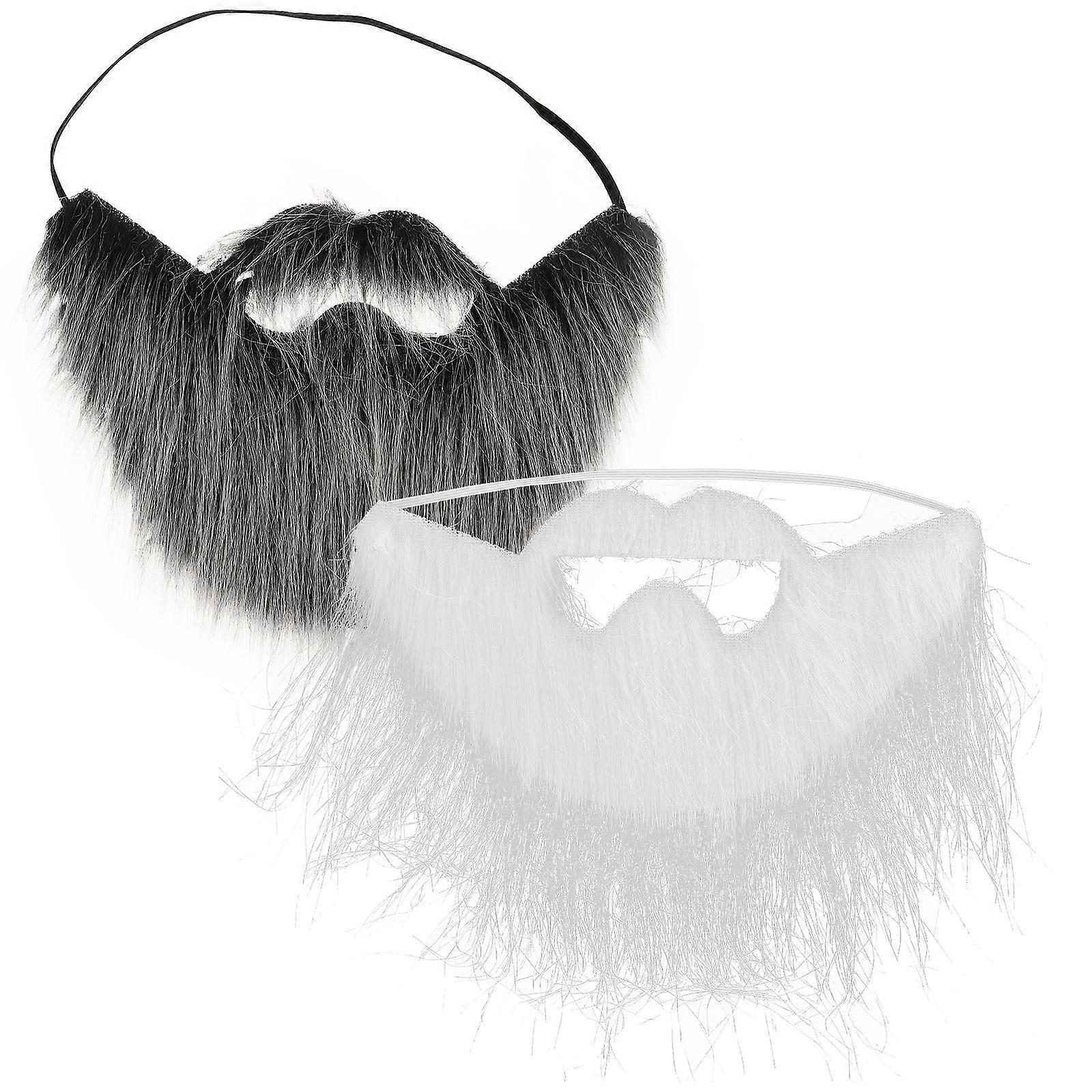Simulation Mustache Cosplay Props for Decoration 8Pcs Bundle