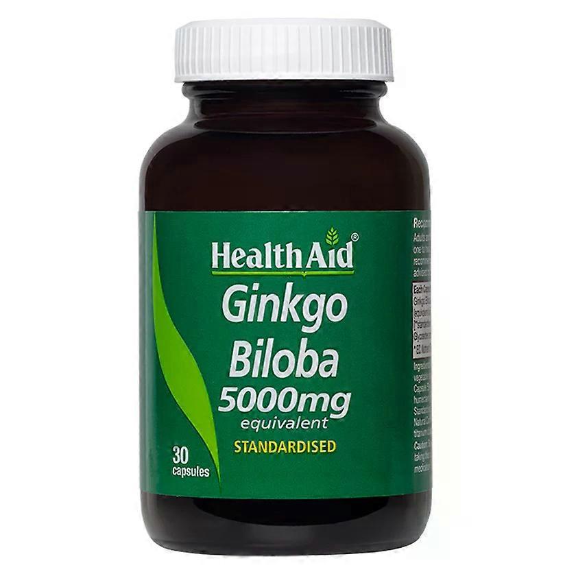 Health Aid Ginkgo Biloba Extract - Standardised, 30 Capsules