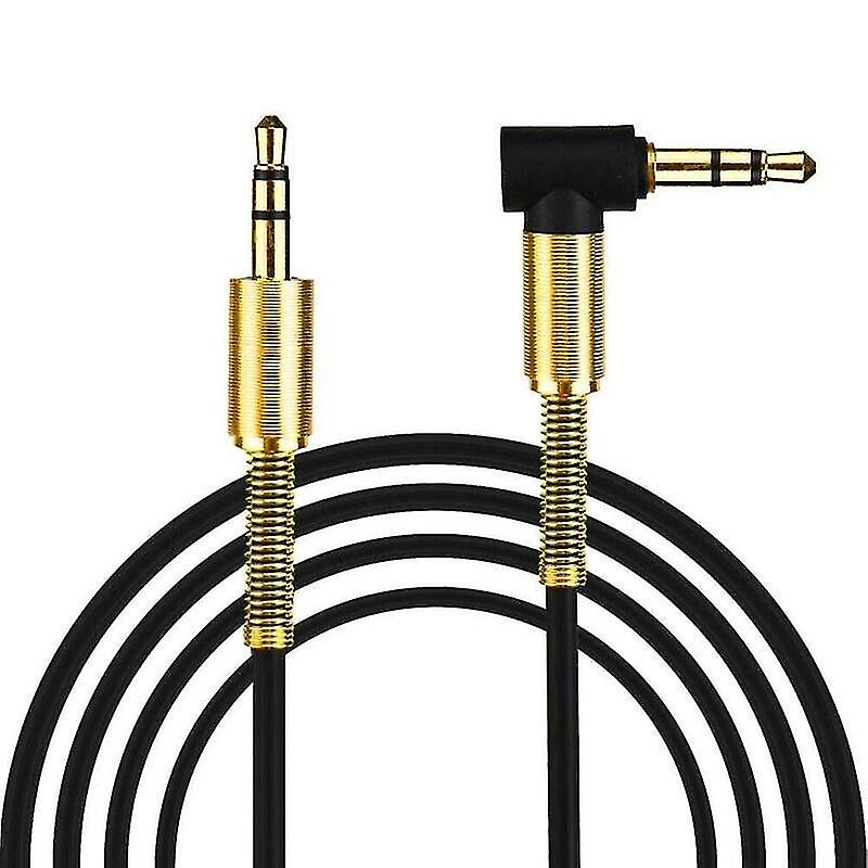 Audio Video Cables Black Male To Male Car Aux Auxiliary Cord