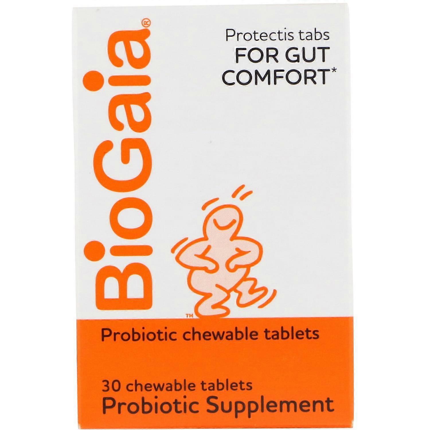 BioGaia, Probiotic Supplement, Lemon Flavored, 30 Chewable Tablets