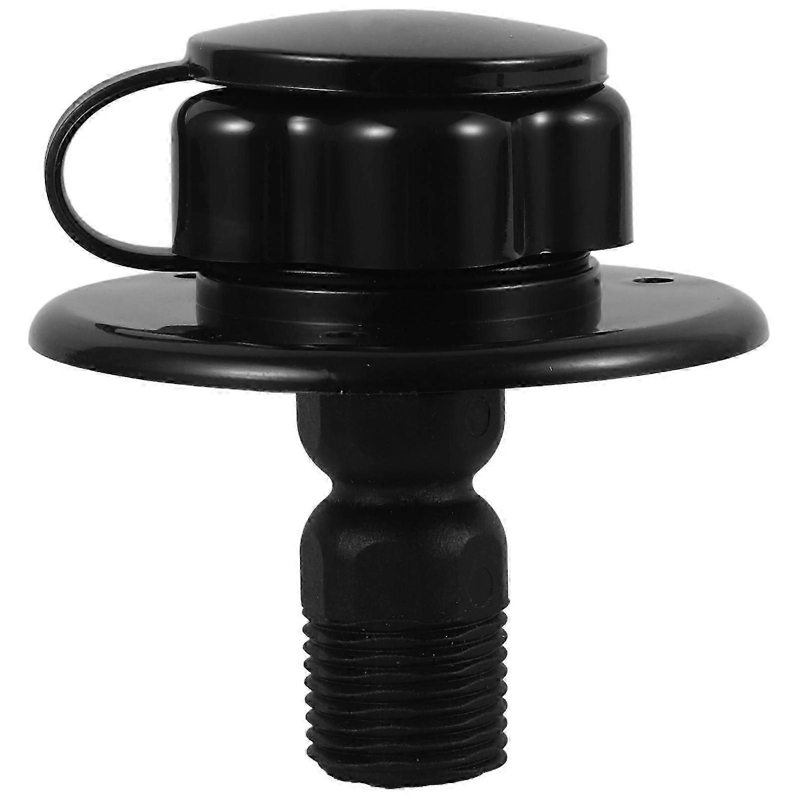 Water Fill Inlet Rv Water Inlet With Check Valve For Camping Plastic Square Shape Flush Mount Design 1Pcs