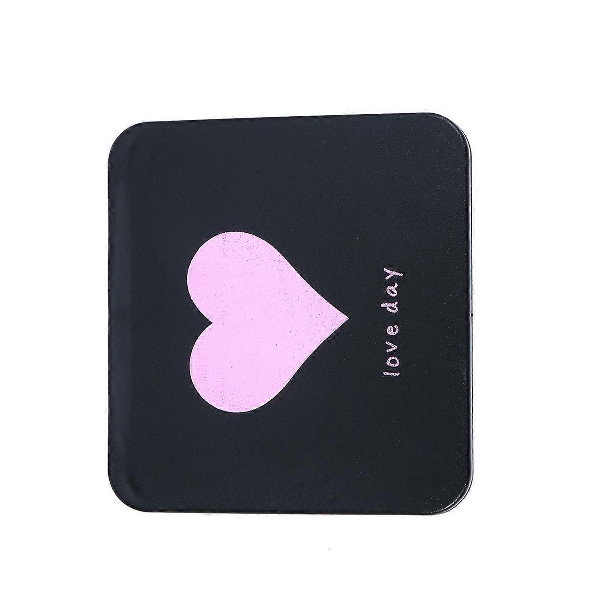 Compact Mirror Square Makeup Mirror for Travel 2Pcs Double-Folded Design