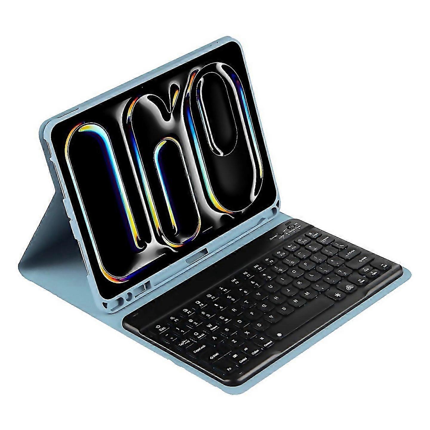 For Colorful Backlight Bluetooth Keyboard Leather Tablet Easy To Clean And Maintain