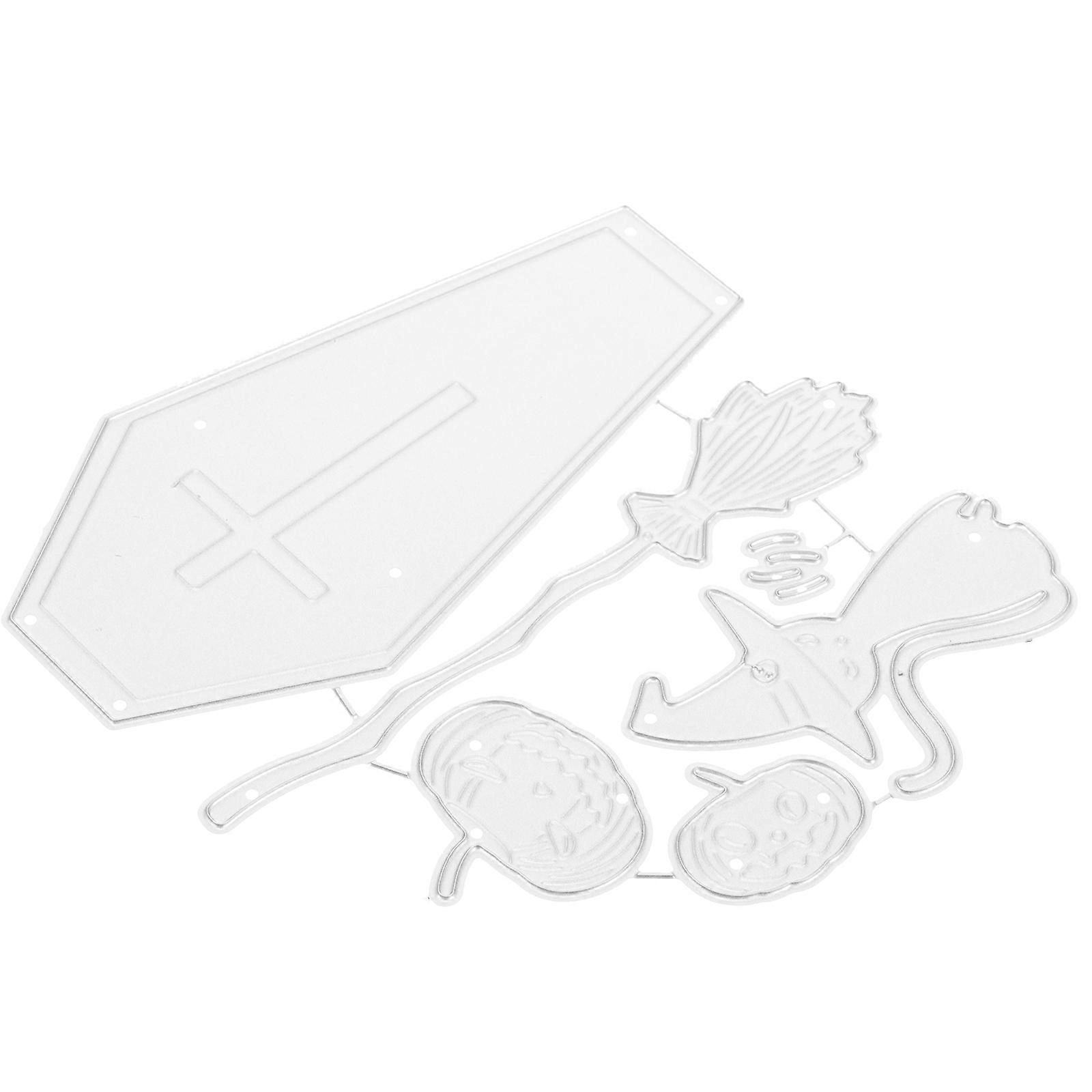 Embossing Cutting Die Halloween Cutting Dies for DIY 5Pcs Set