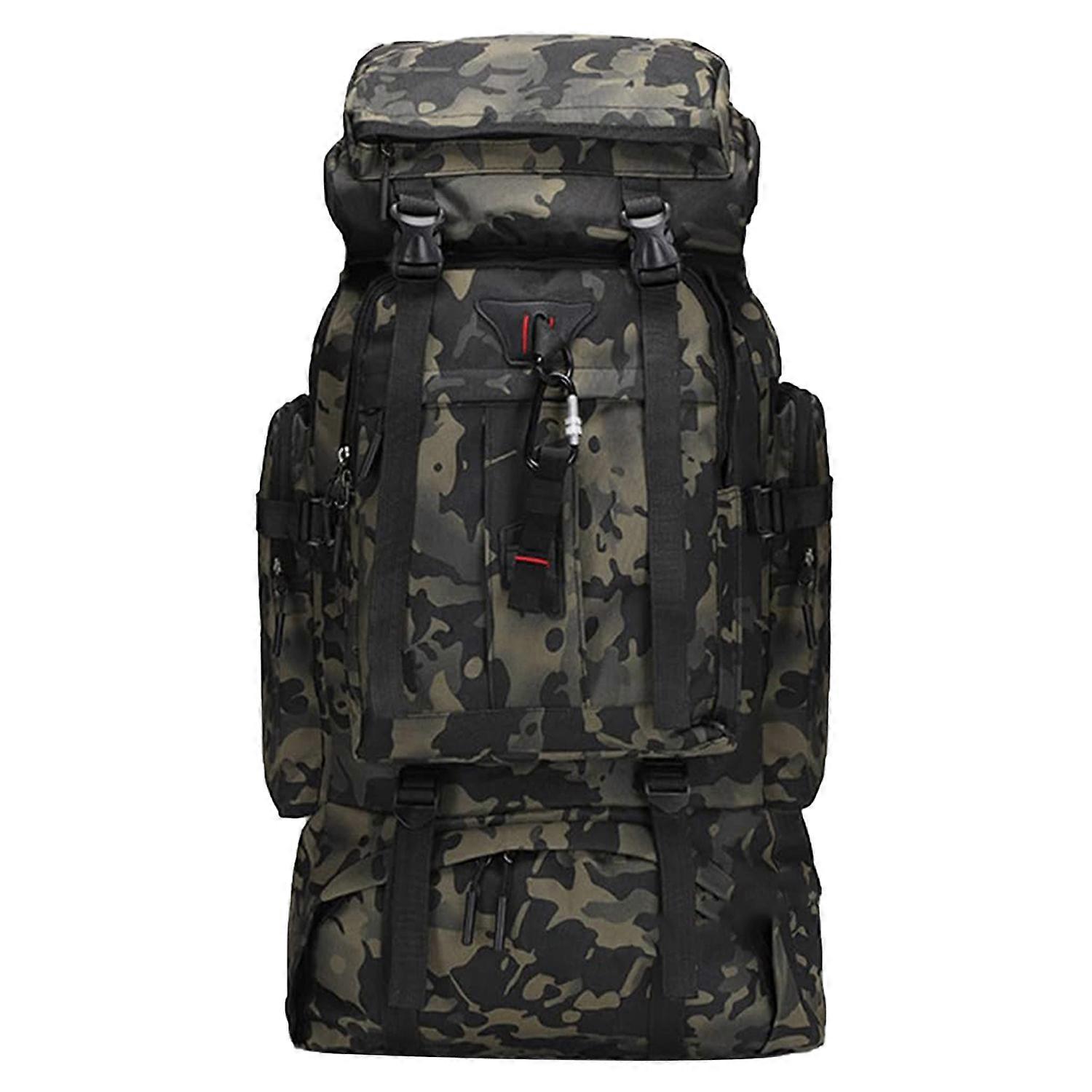 backpack USB charging waterproof ouble-shoulder bag urban camouflage pattern