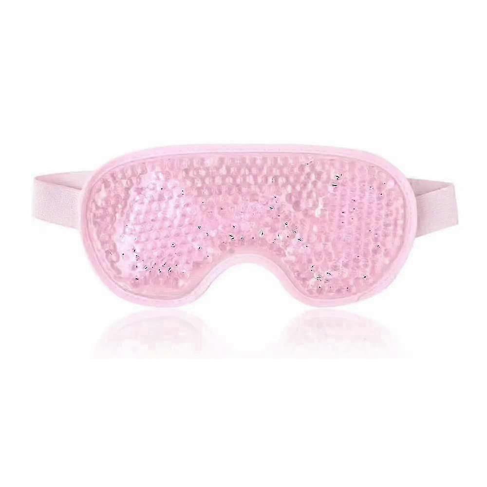Cool Eye Mask Cool Eye Ice Pack For Puffy Eyes With Plush Backing - Pink