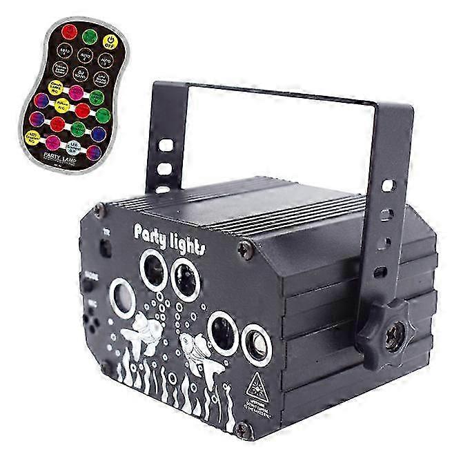 2025 Stage Party Lights, LED Sound Activated Laser Light Flash Strobe Projector