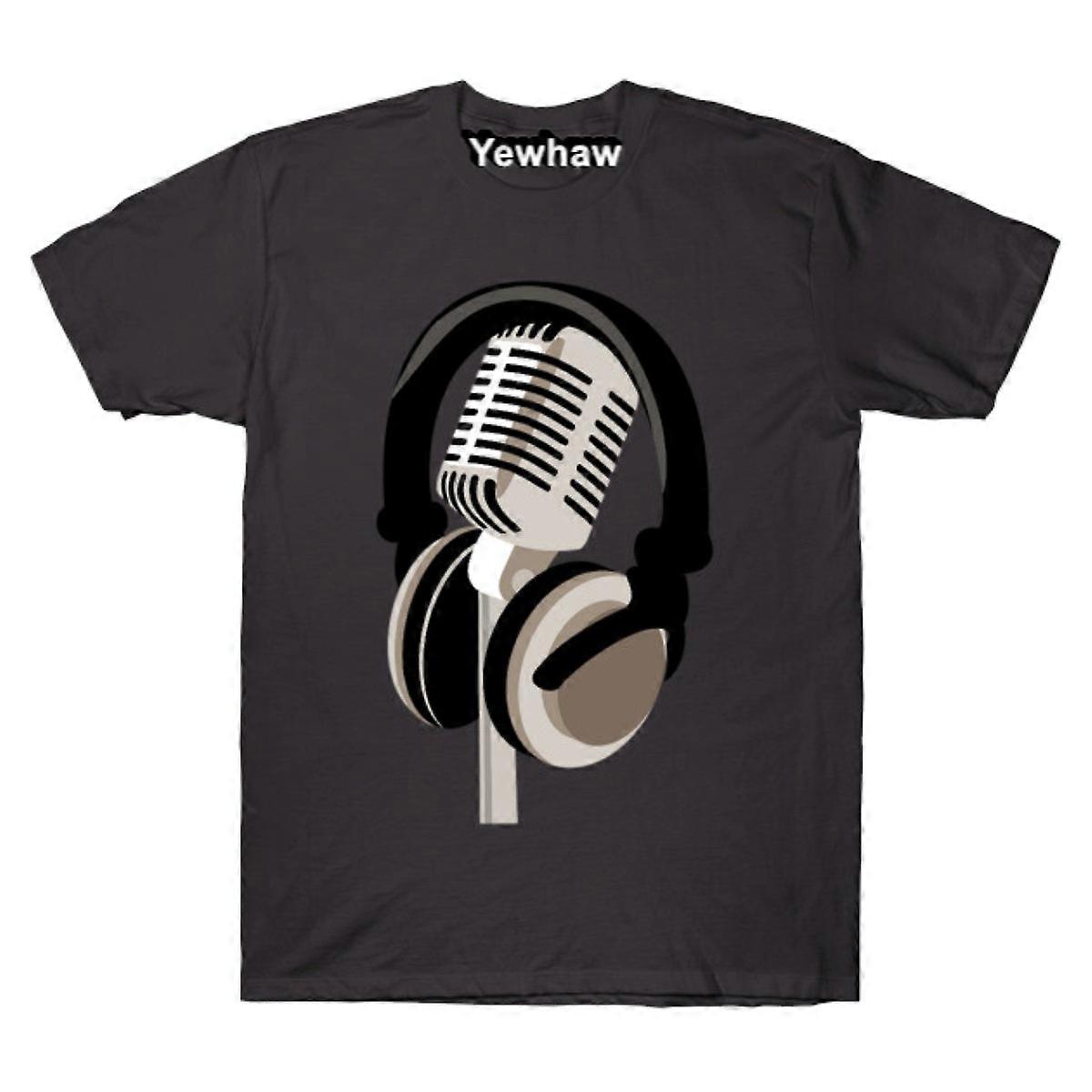 T-shirt avec casque et micro